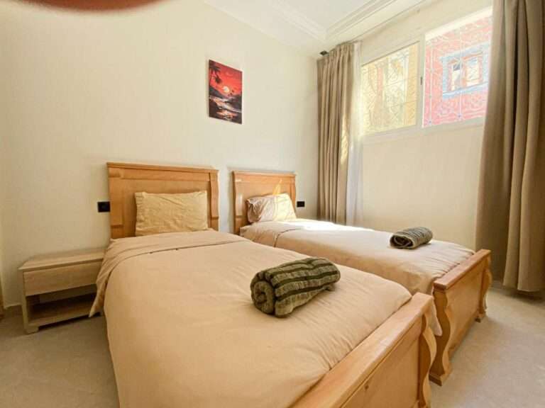 Double or Twin Room with Private Bathroom at Endless Wave surf camp in Tamraght (photo 2)