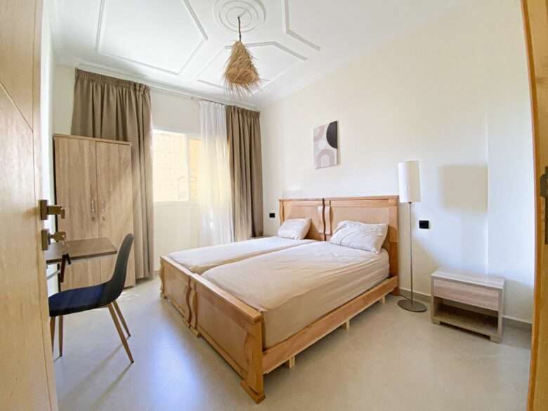 Twin Room | Endless Wave surf camp, Tamraght