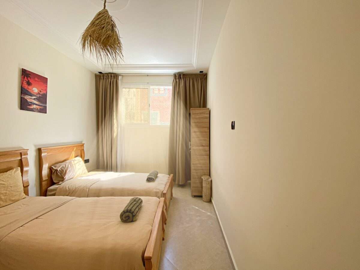 Twin Room at Endless Wave surf camp in Tamraght (photo 4)