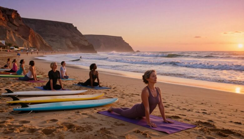 surf and yoga in morocco