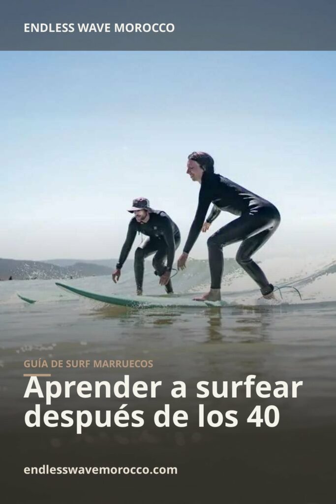 Aprender a surfear después de los 40 | Endless Wave Morocco