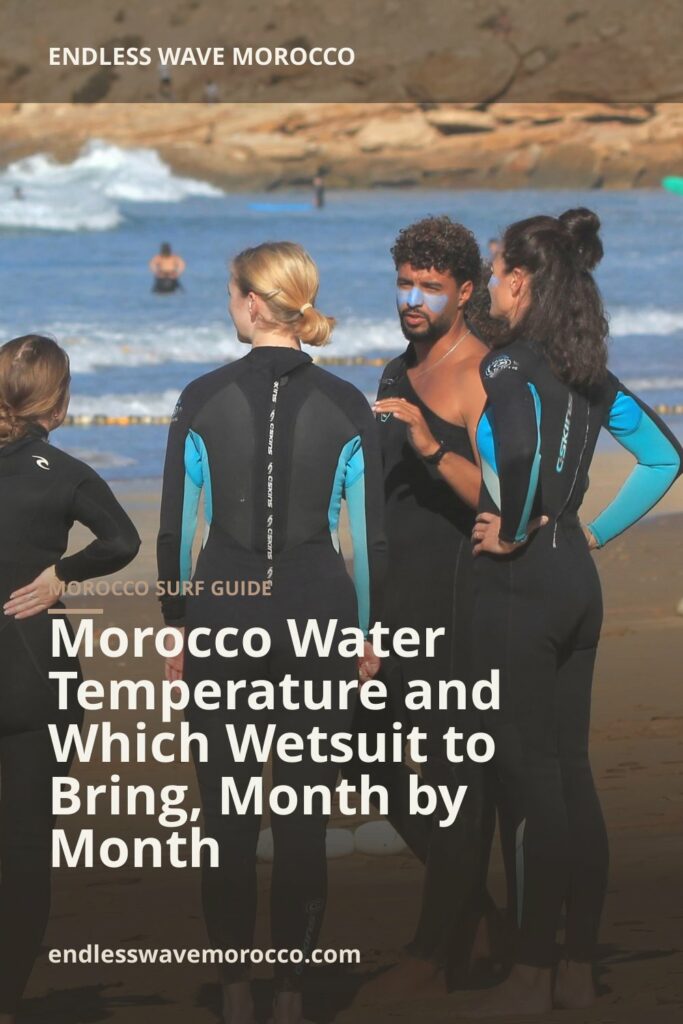 Morocco Water Temperature and Which Wetsuit to Bring, Month by Month | Endless Wave Morocco