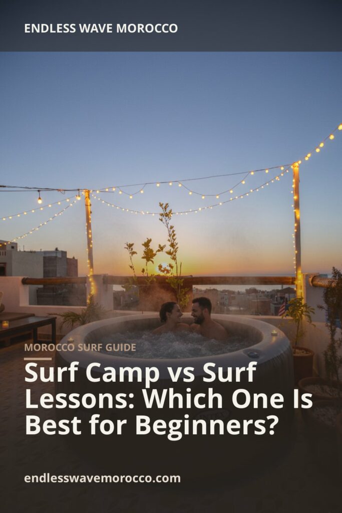 Surf Camp vs Surf Lessons: Which One Is Best for Beginners? | Endless Wave Morocco
